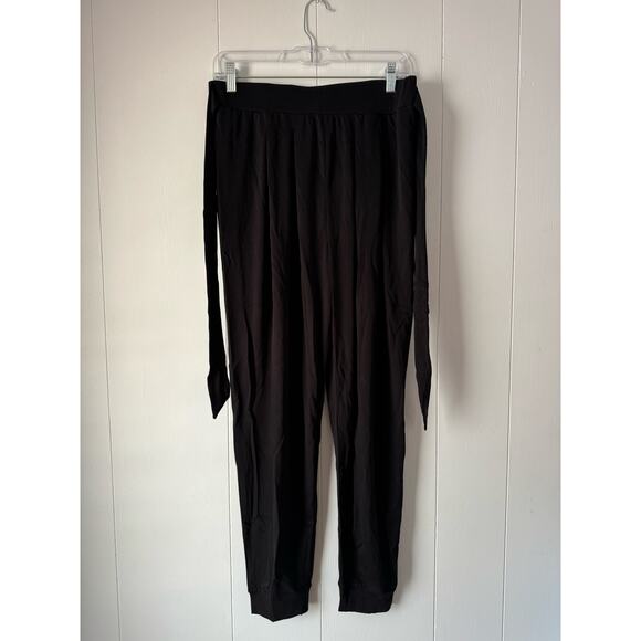 Area Stars Pants - Women's Area Stars Pleated Black Pants Size L, NWT